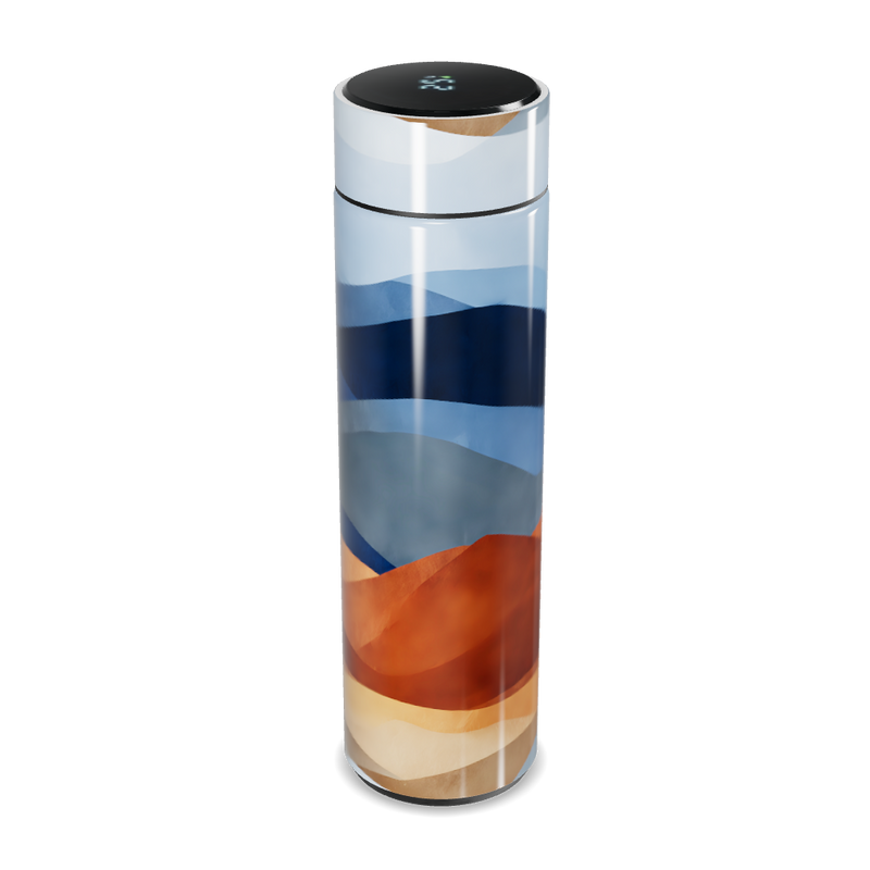 Garrafa Térmica Touch - Design Colorido Inox