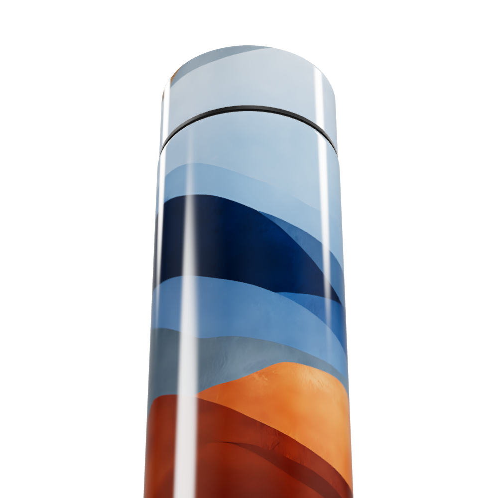 Garrafa Térmica Touch - Design Colorido Inox