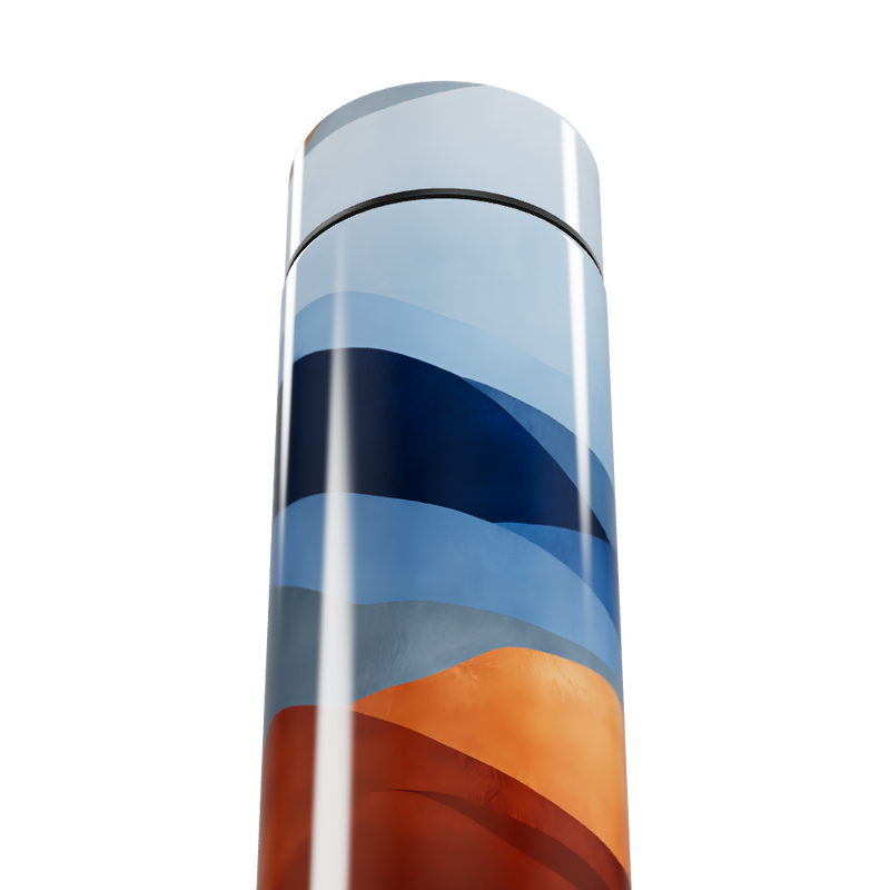 Garrafa Térmica Touch - Design Colorido Inox