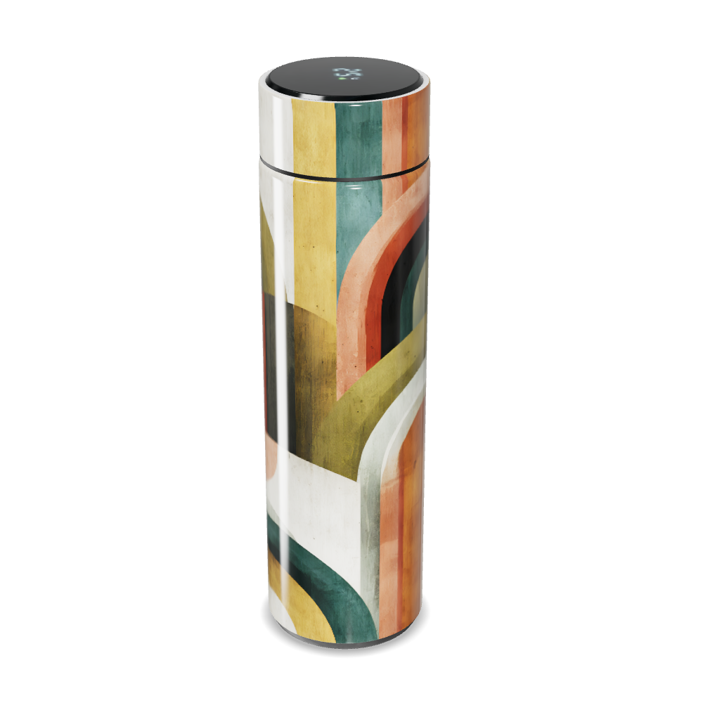 Garrafa Térmica Touch - Estampa Colorida