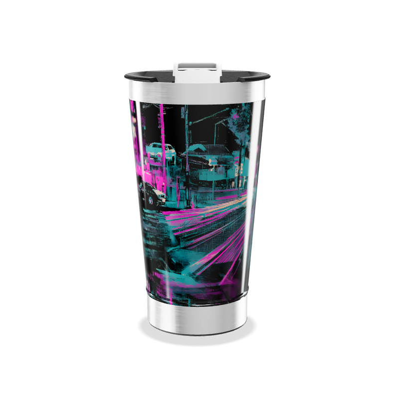 Copo Térmico - Estampa Neon Metalizado