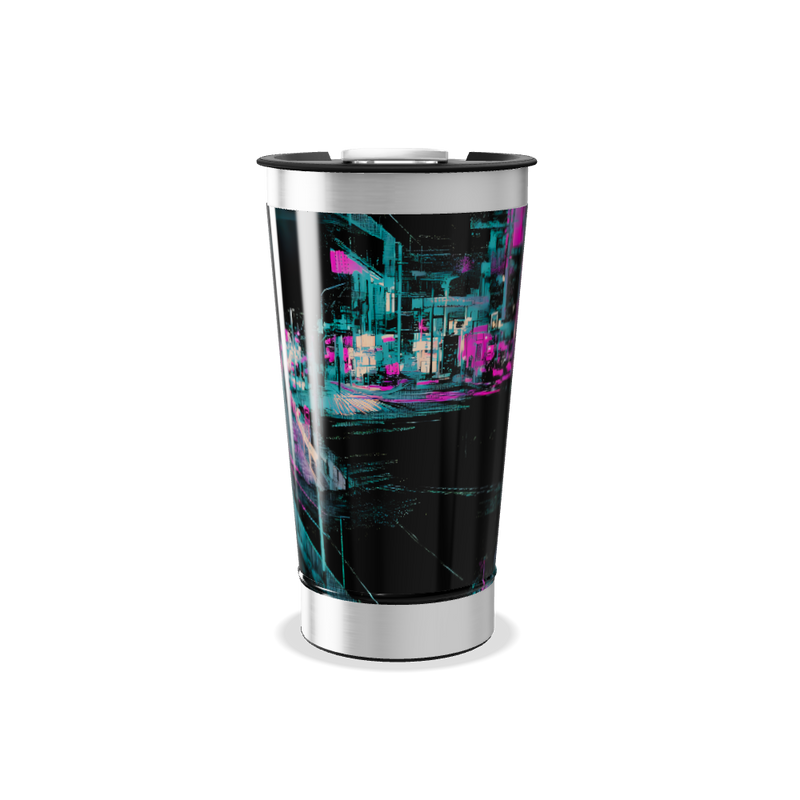 Copo Térmico - Estampa Neon Metalizado