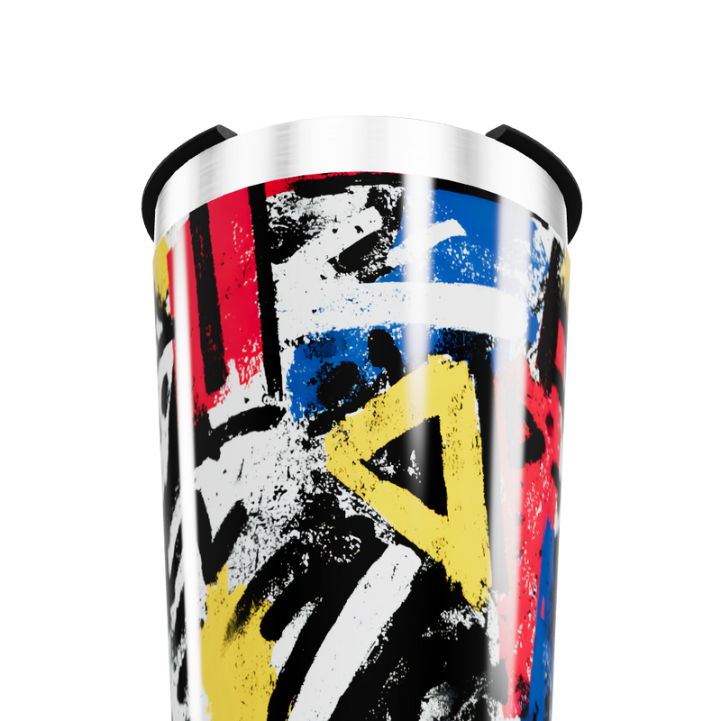 Copo Térmico - Estampa Colorida Aço Inox