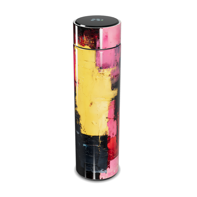 Garrafa Térmica Touch - Abstrata Multicolorida