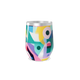 Copo Térmico Slim - Colorido Abstrato Inox