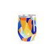 Copo Térmico Slim - Estampa Geométrica Colorida