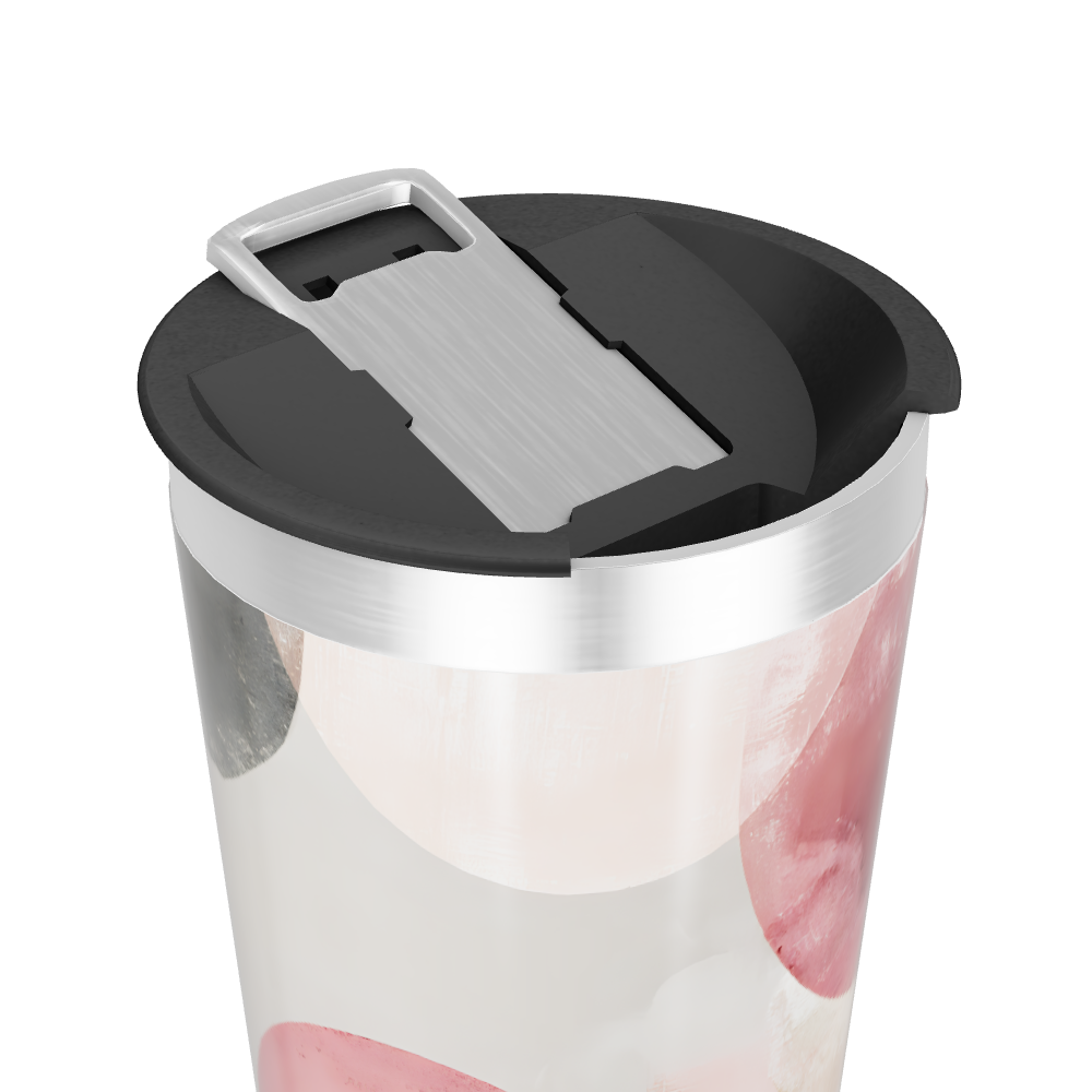 Copo Térmico - Estampa Abstrata Colorida