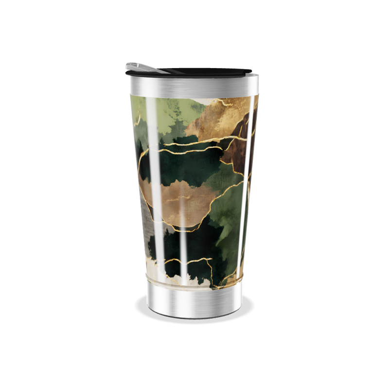 Copo Térmico - Estampa Geométrica Colorida