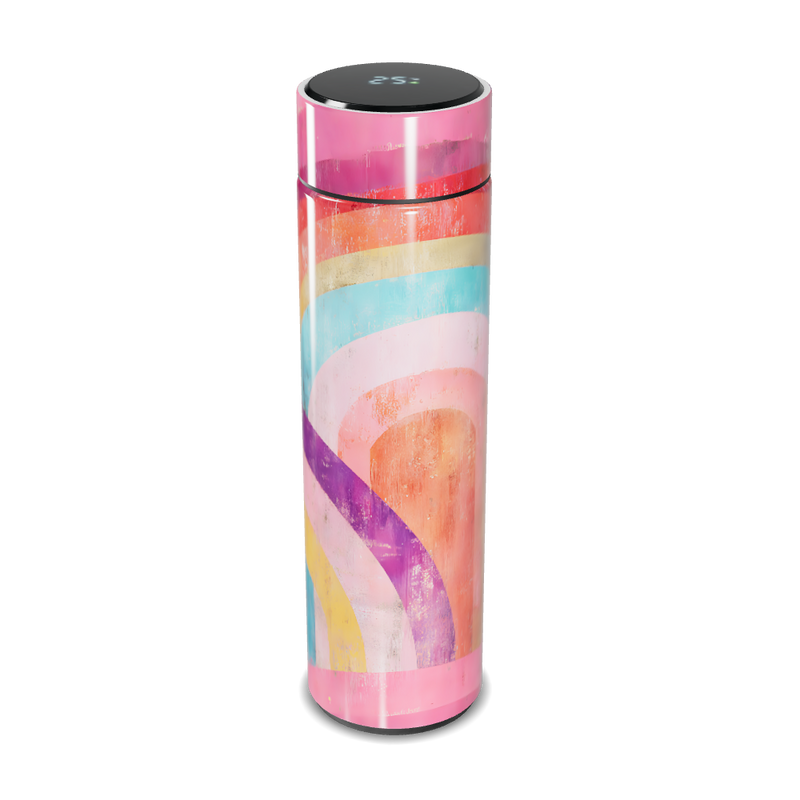 Garrafa Térmica Touch - Estampa Colorida