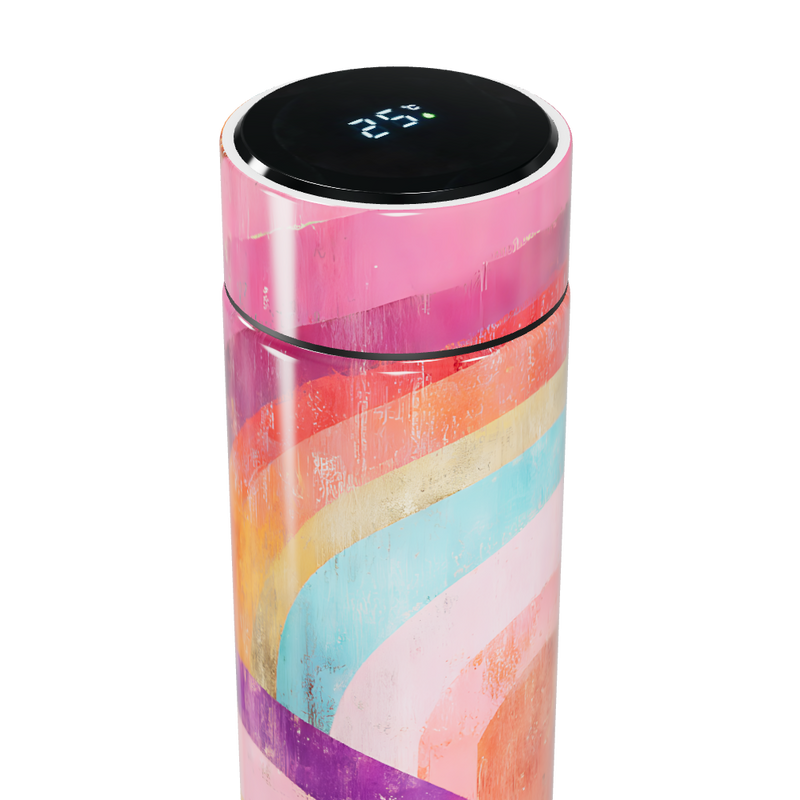 Garrafa Térmica Touch - Estampa Colorida