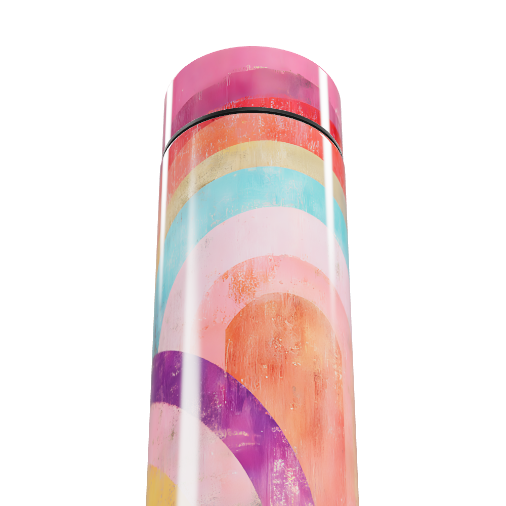 Garrafa Térmica Touch - Estampa Colorida