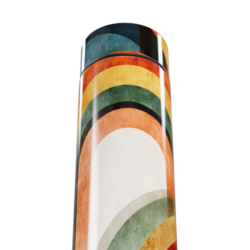 Garrafa Térmica Touch - Colorida com Tela LED