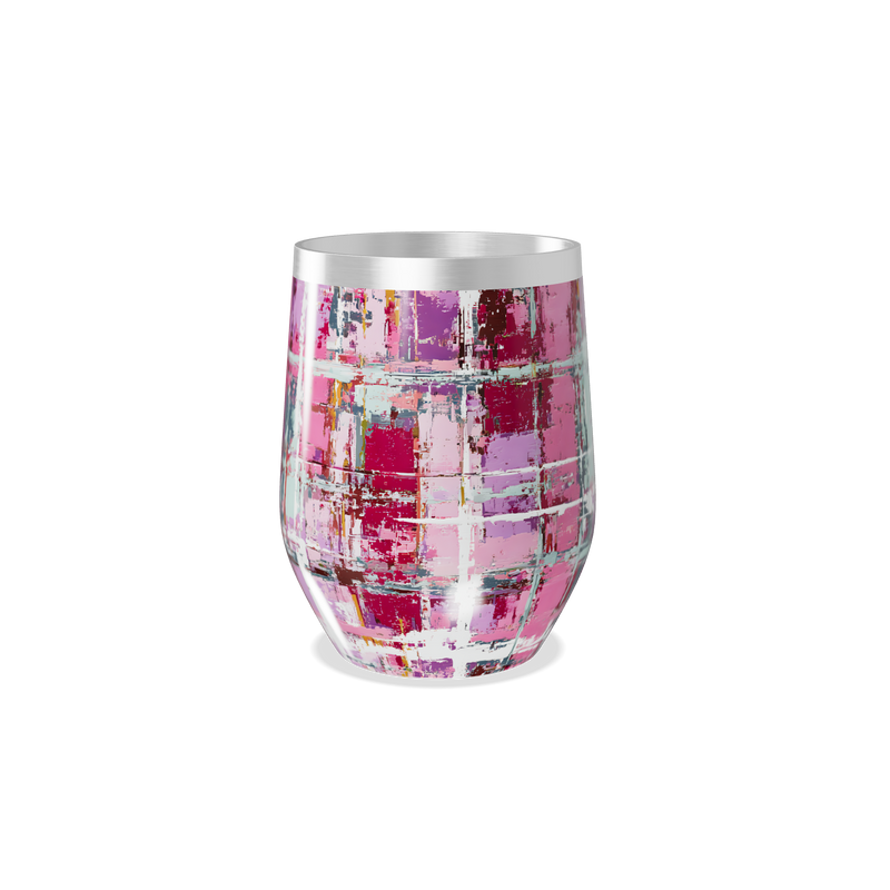 Copo Térmico Slim - Estampa Colorida Abstrata