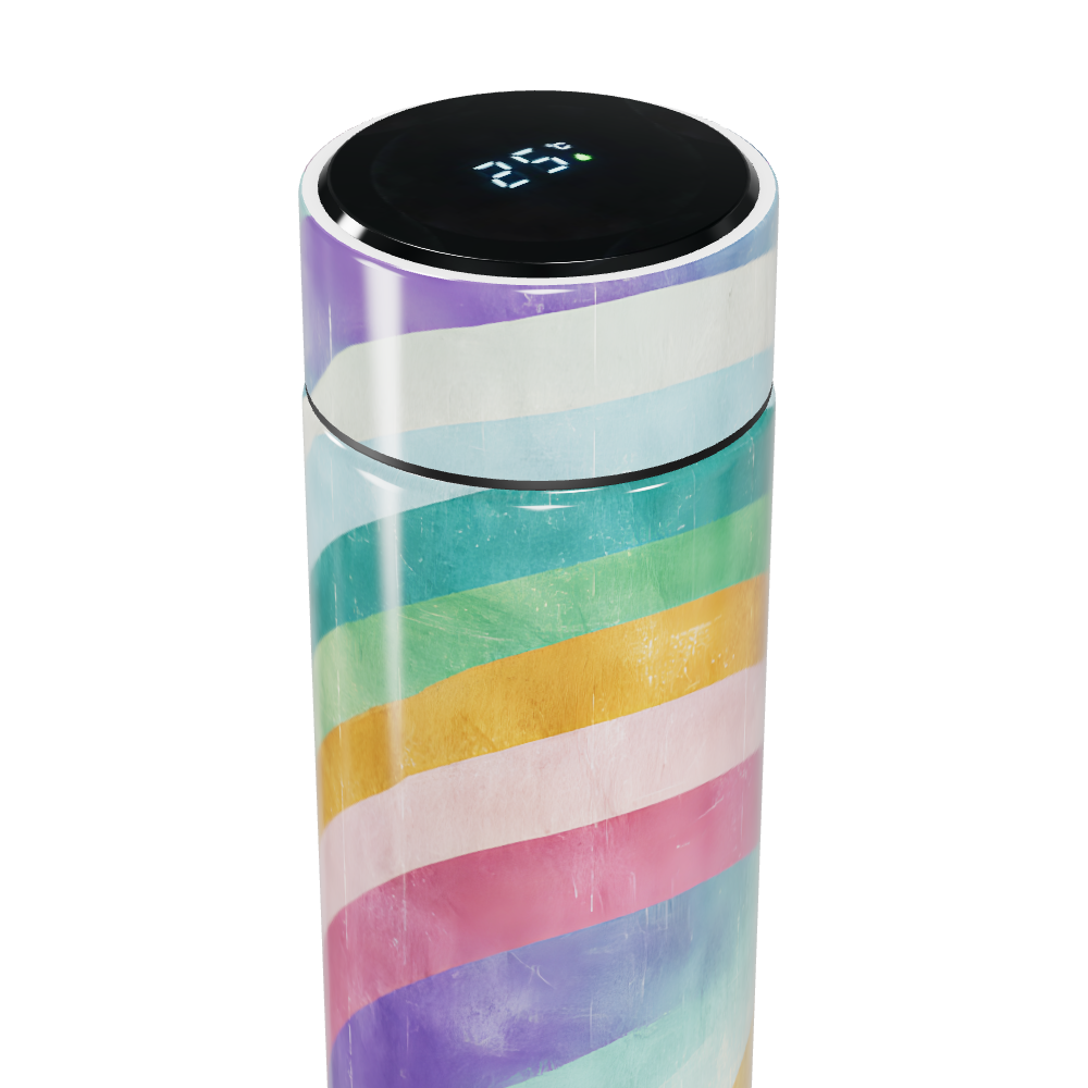 Garrafa Térmica Touch - Multicolor Aço Inox