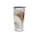 Copo Térmico - Geométrico Bege Aço Inox