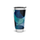 Copo Térmico - Estampa Azul Abstrata