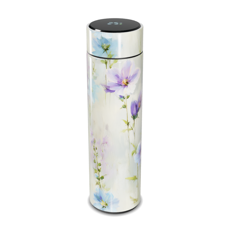Garrafa Térmica Touch - Floral com Visor LED