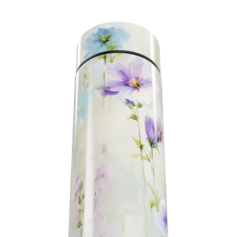 Garrafa Térmica Touch - Floral com Visor LED