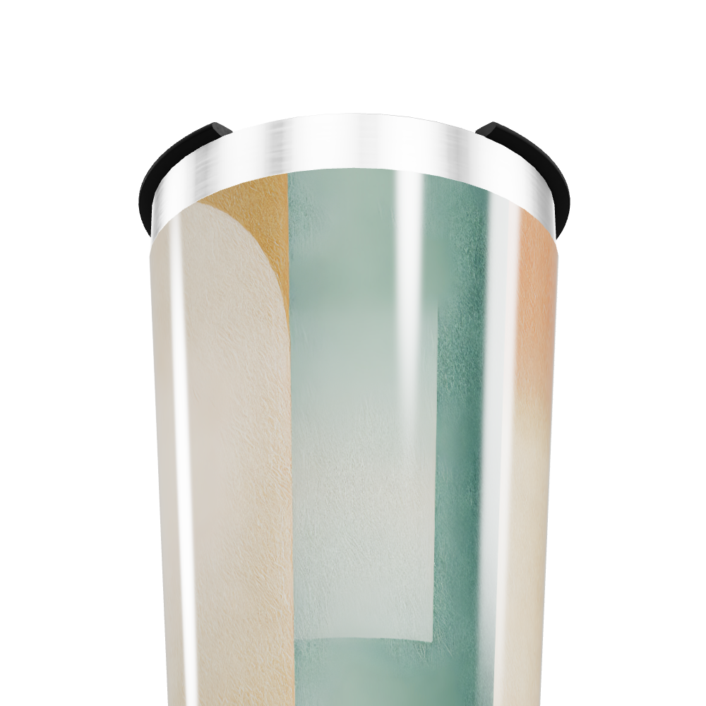 Copo Térmico - Estampa Abstrata Colorida