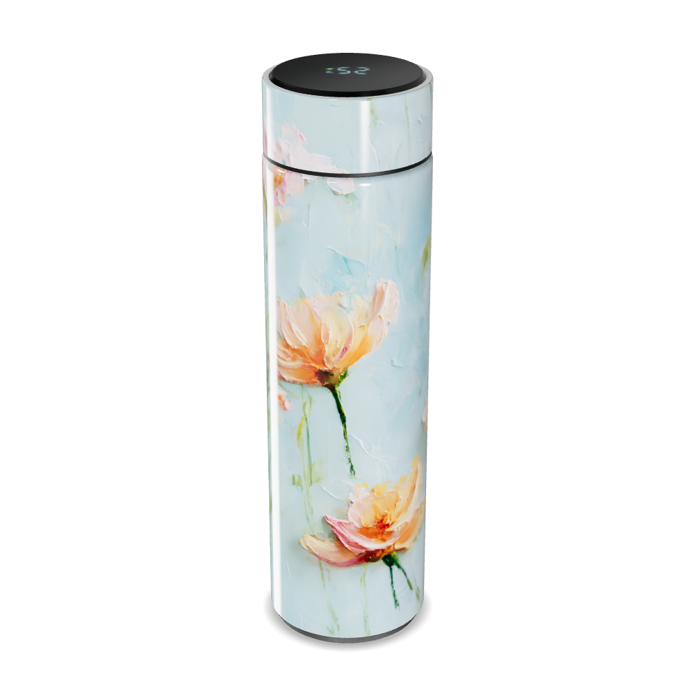 Garrafa Térmica Touch Flor - Estampa Floral Colorida