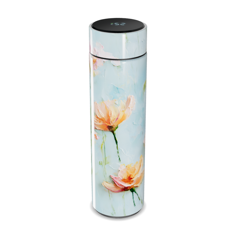 Garrafa Térmica Touch Flor - Estampa Floral Colorida