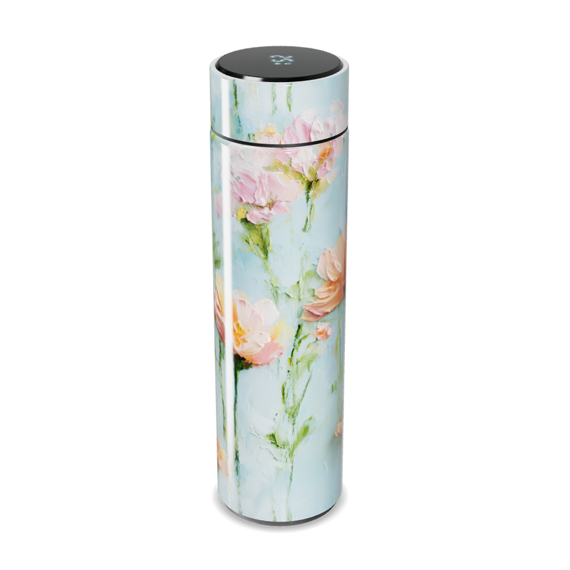 Garrafa Térmica Touch Flor - Estampa Floral Colorida