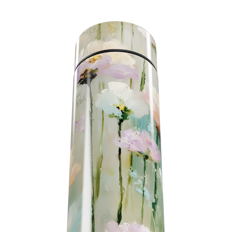 Garrafa Térmica Touch - Floral com Display Digital