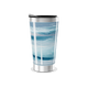 Copo Térmico - Azul Marmorizado Inox