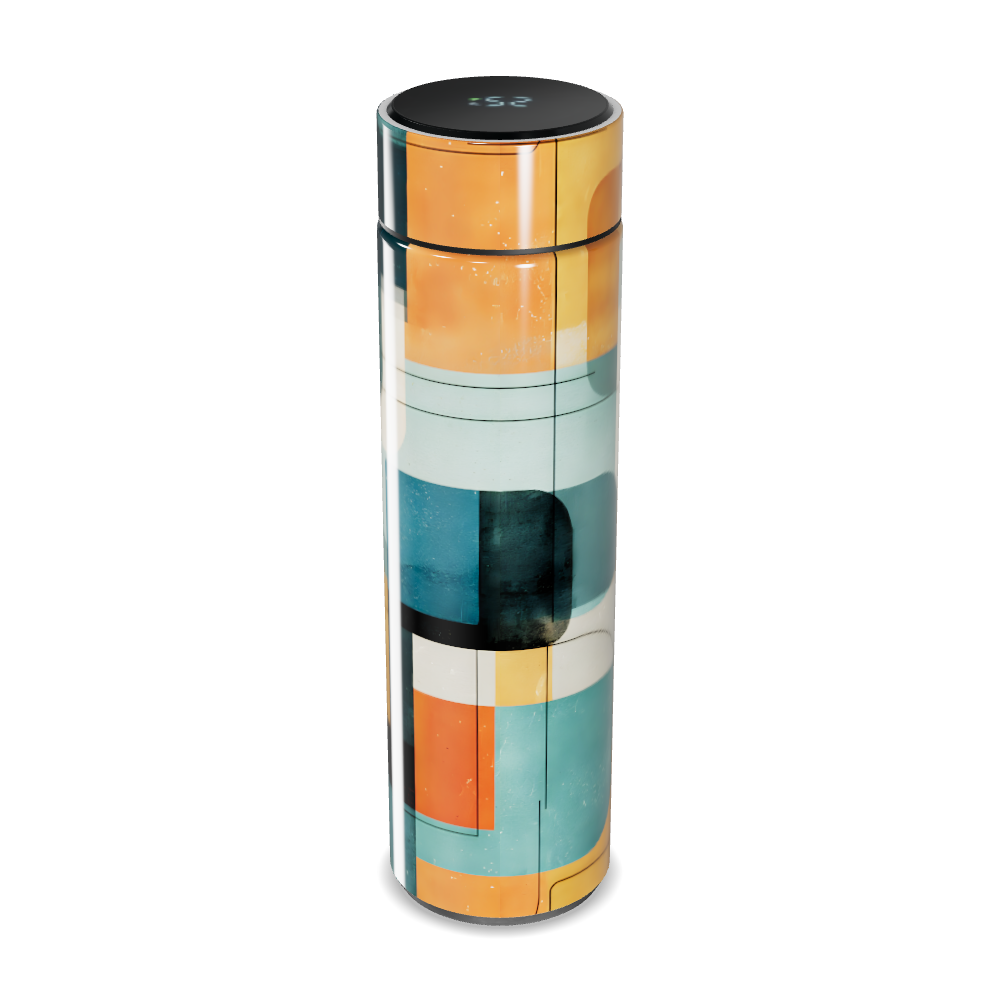 Garrafa Térmica Touch - Colorida com Display Digital