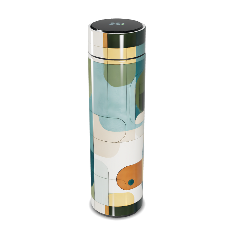 Garrafa Térmica Touch - Estampa Colorida