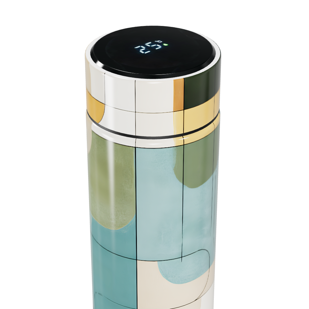 Garrafa Térmica Touch - Estampa Colorida