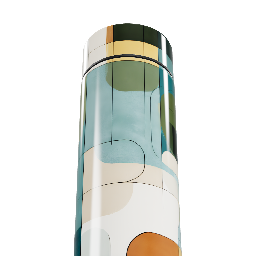 Garrafa Térmica Touch - Estampa Colorida