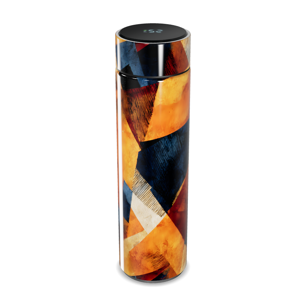 Garrafa Térmica Touch - Abstrata Colorida