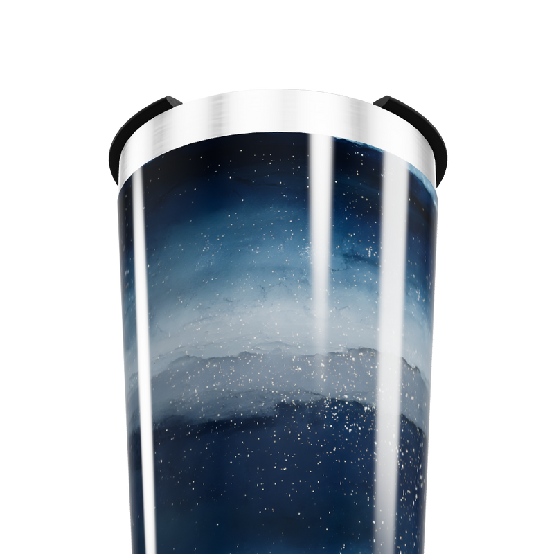 Copo Térmico - Azul Galáxia Inox