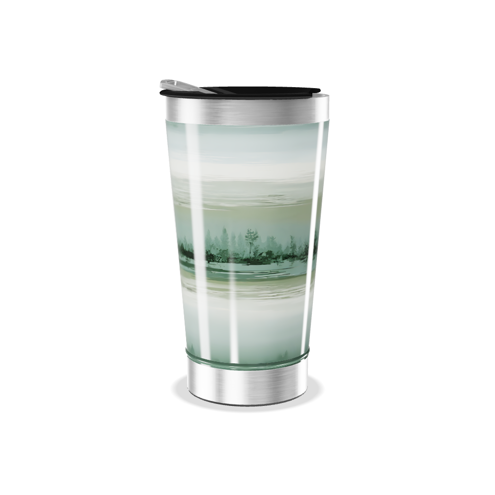 Copo Térmico - Paisagem Verde Floresta