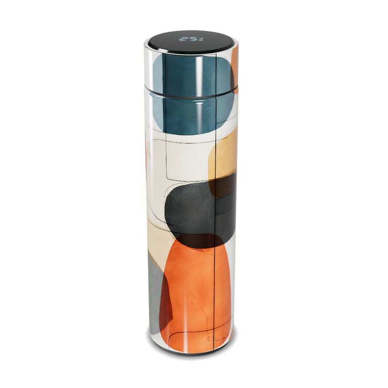 Garrafa Térmica Touch - Estampada Multicolorida