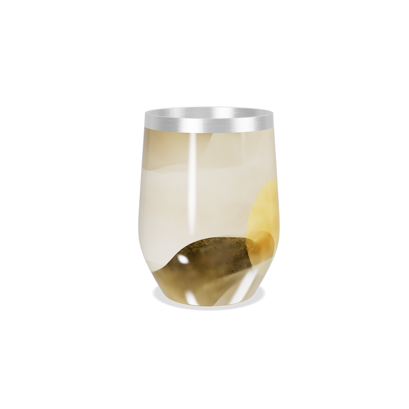 Copo Térmico Slim - Design Abstrato Colorido