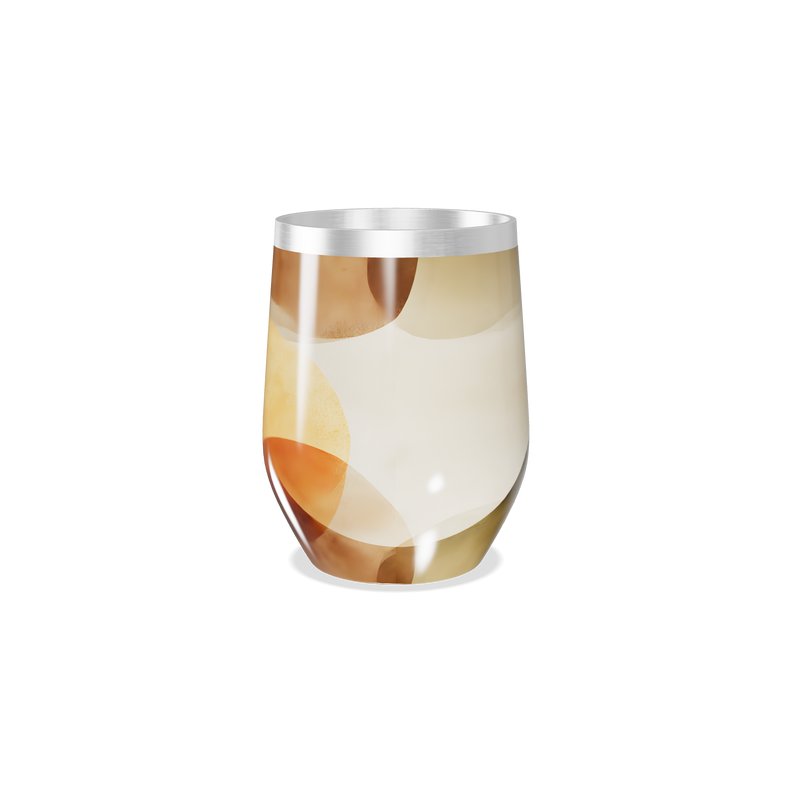 Copo Térmico Slim - Design Abstrato Colorido