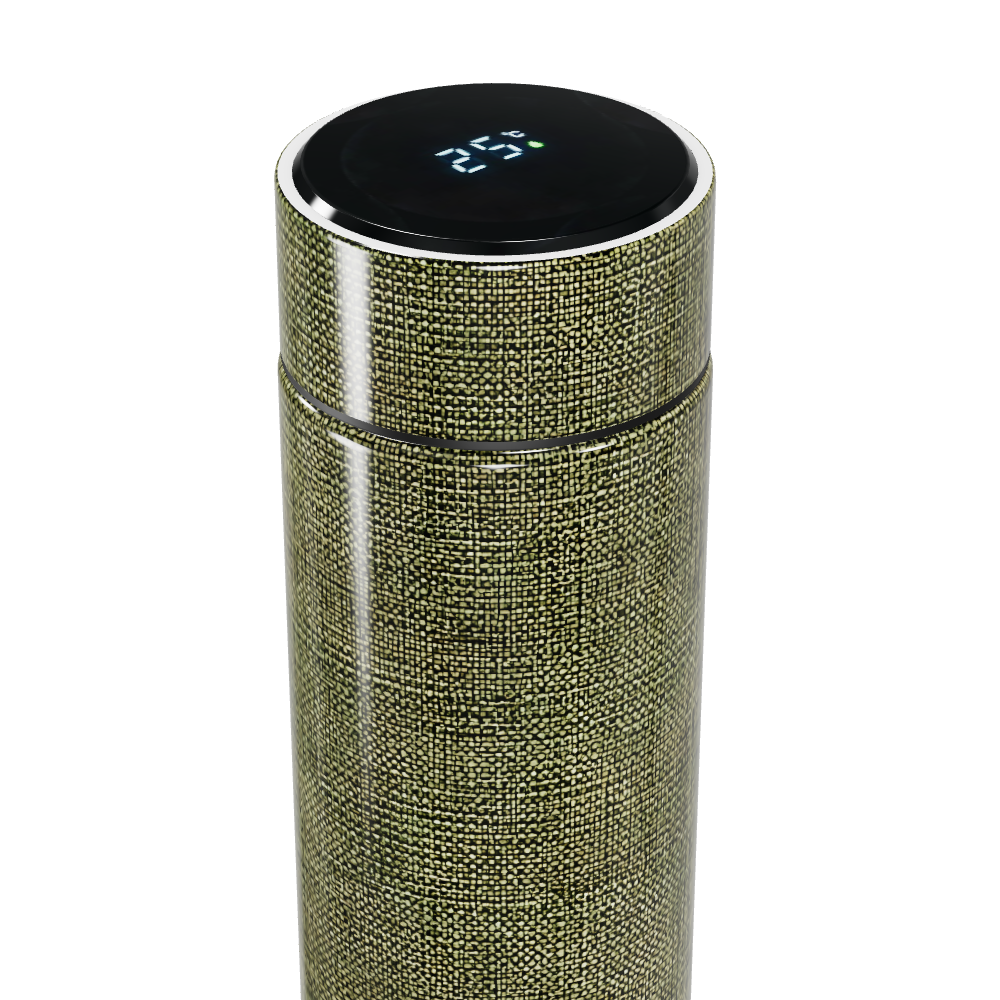 Garrafa Térmica Touch - Verde Texturizada