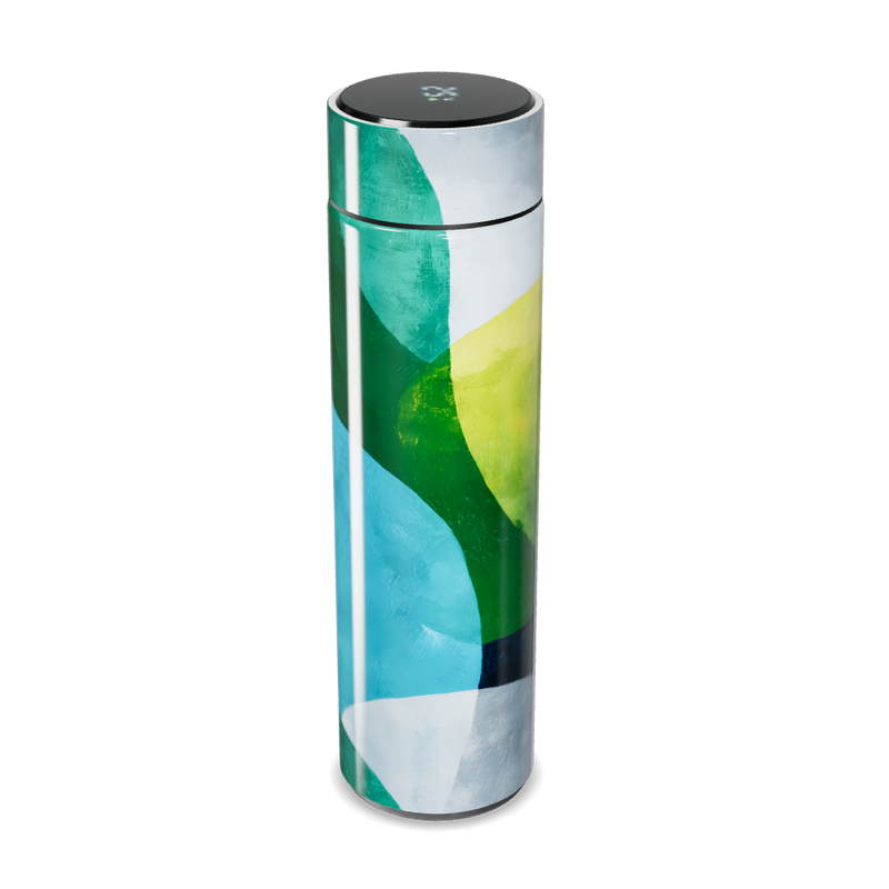 Garrafa Térmica Touch - Estampa Colorida Abstrata