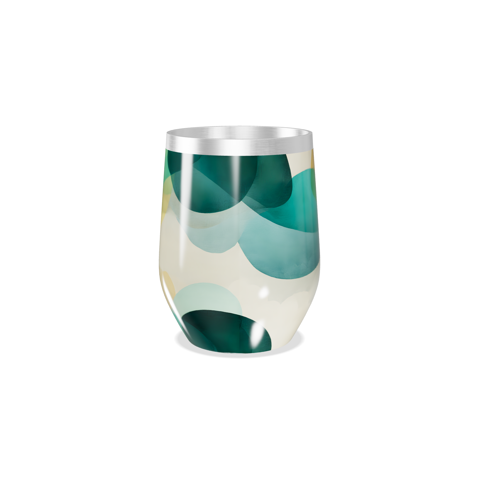 Copo Térmico Slim - Estampa Colorida Vidro