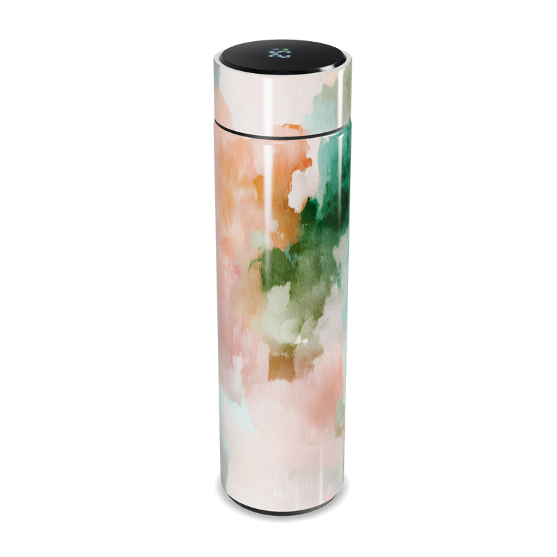 Garrafa Térmica Touch - Estampa Aquarela