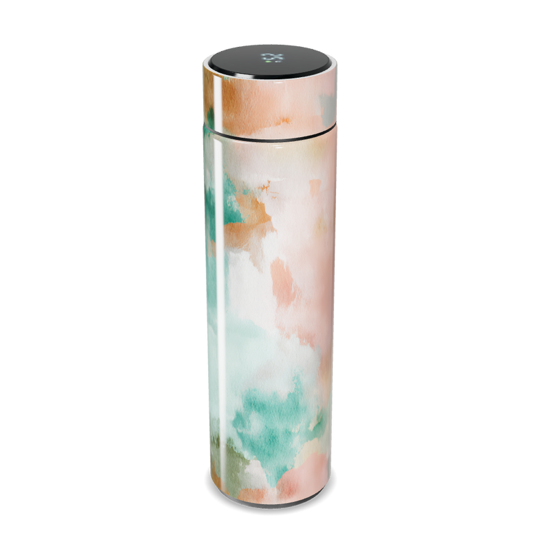 Garrafa Térmica Touch - Estampa Aquarela