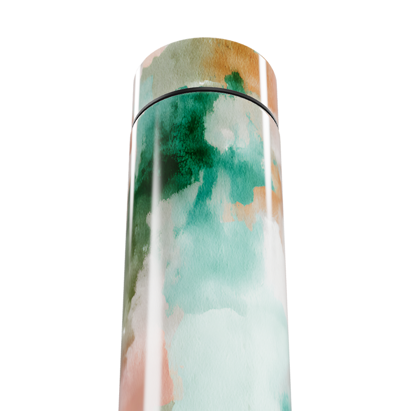 Garrafa Térmica Touch - Estampa Aquarela