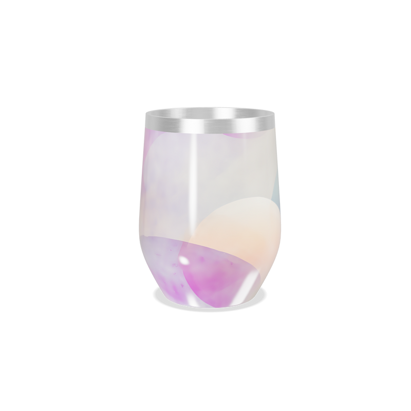 Copo Térmico Slim - Estampa Pastel Aquarela