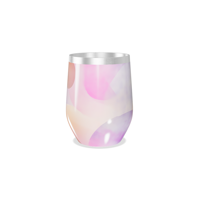 Copo Térmico Slim - Estampa Pastel Aquarela