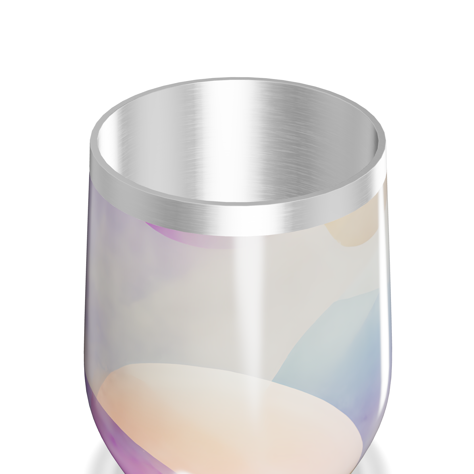 Copo Térmico Slim - Estampa Pastel Aquarela