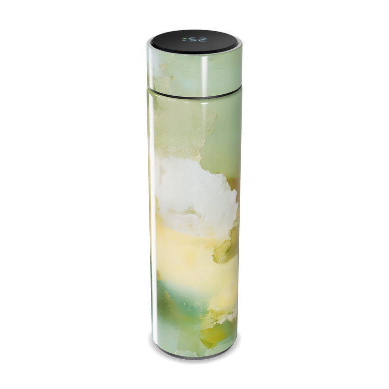 Garrafa Térmica Touch - Estampa Abstrata Colorida