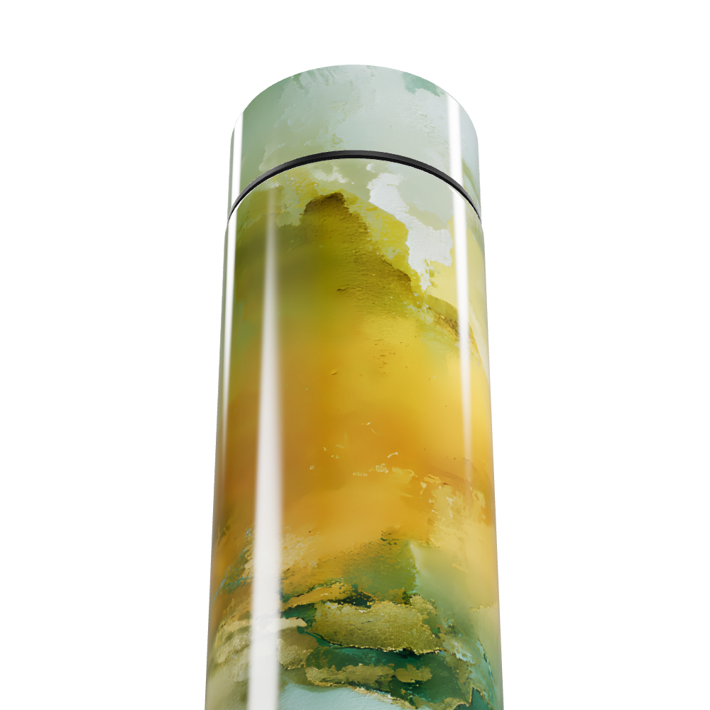 Garrafa Térmica Touch - Estampa Abstrata Colorida