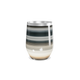 Copo Térmico Slim - Listras Coloridas Inox